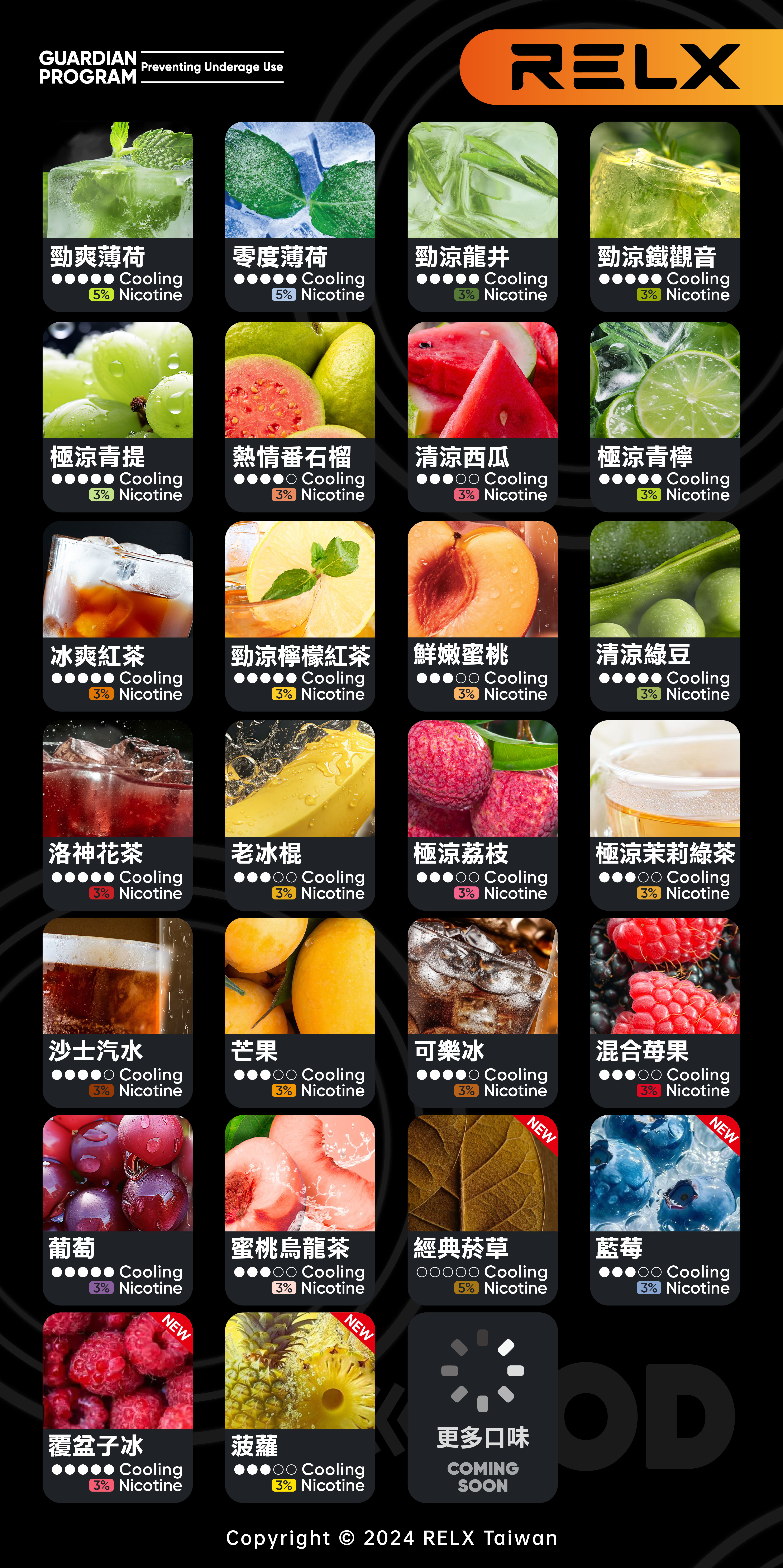 RELX 悅刻 六代 煙彈 圖片 1